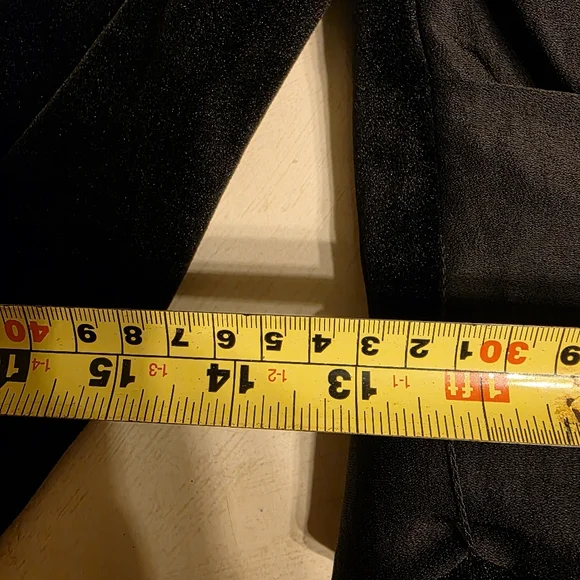 Express Velvet Open Back Blazer Romper | Sexy Formal Date Night 🖤✨Size 2. - Picture 10 of 10